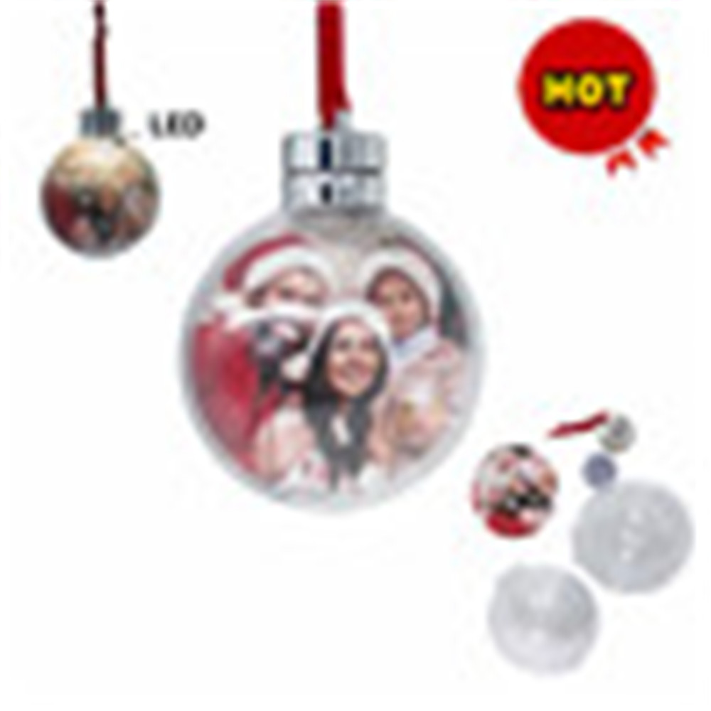 Premium Plastic Photo Ball 8cm With LED