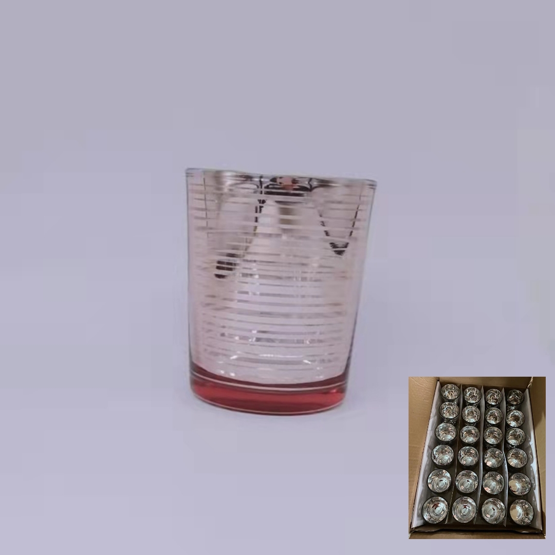 Glass Candle Holder 5.6×6.8cm