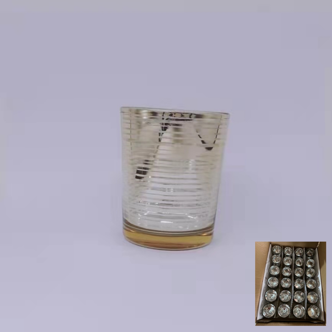 Glass Candle Holder 5.6×6.8cm