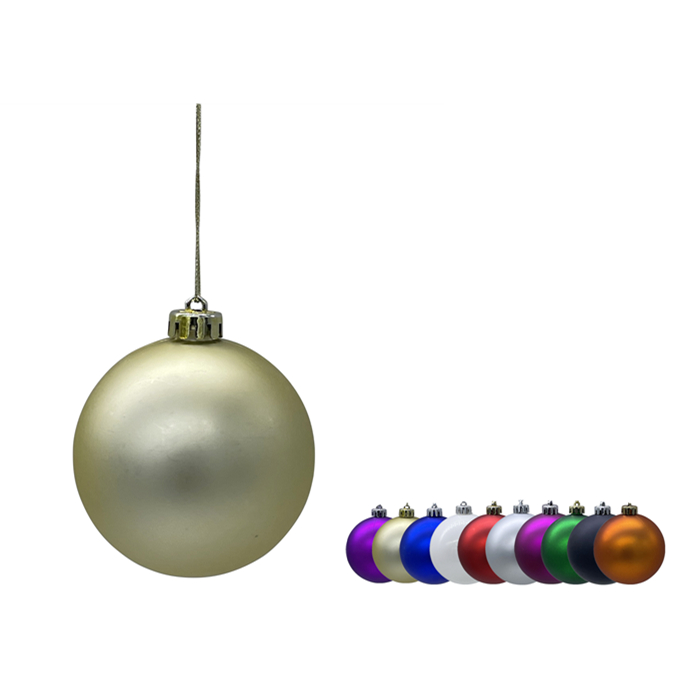 Shatterproof Ball Ornament 8cm,Gold