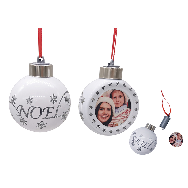 Light-up Glass Photo Ball 7cm