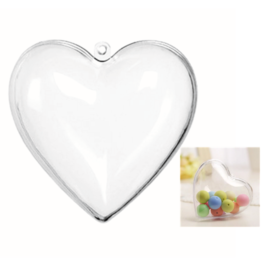 DIY Acrylic Fillable Heart 16cm