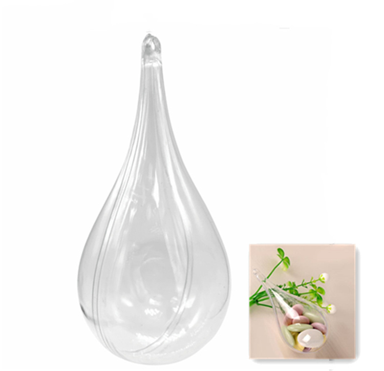 DIY Acrylic Fillable  Waterdrop 18cm