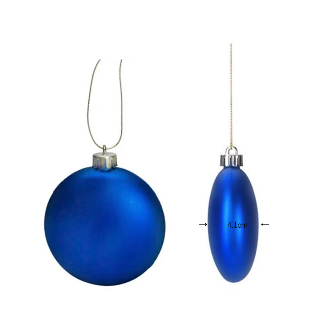 Shatterproof Round Disk 7.5cm,Blue